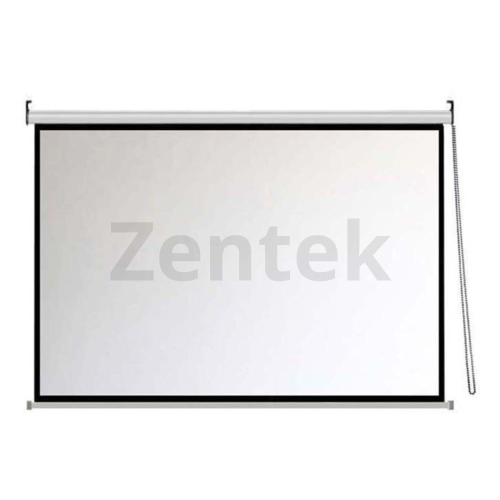 Экран рулонный  Zentek R1 100 дюймов 16 на 9 белый